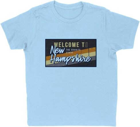 Welcome to New Hampshire Kids T-Shirt Youth in Saudi Arabia