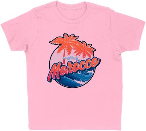 Tropical Morocco Kids T-Shirt Youth in Kuwait