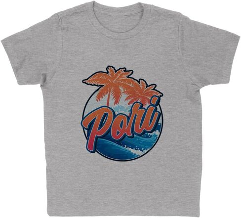 Tropical Pori Kids T-Shirt Youth in Saudi Arabia