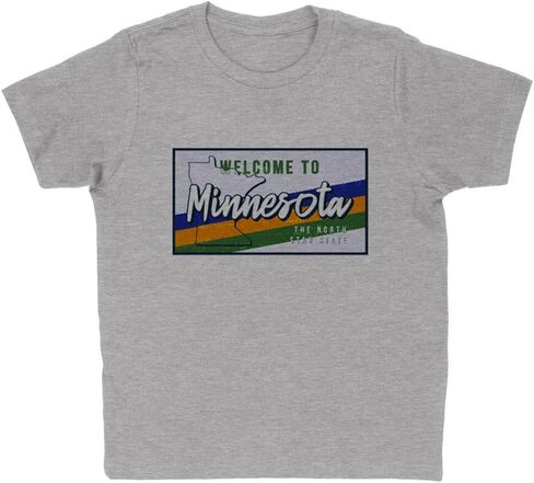Welcome to Minnesota Kids T-Shirt Youth in Saudi Arabia