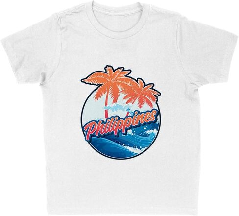 Tropical Philippines Kids T-Shirt Youth in Saudi Arabia