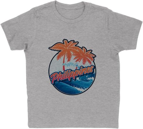 Tropical Philippines Kids T-Shirt Youth in Saudi Arabia