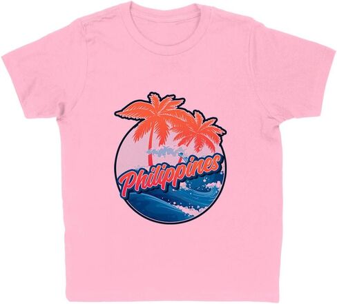 Tropical Philippines Kids T-Shirt Youth in Saudi Arabia