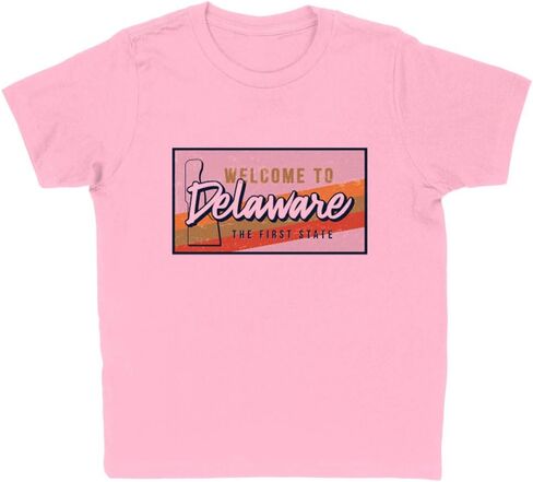 Welcome to Delaware Kids T-Shirt Youth in Saudi Arabia