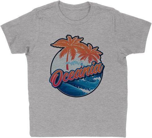 Tropical Oceania Kids T-Shirt Youth in Saudi Arabia