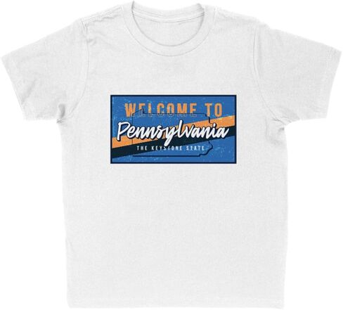 Welcome to Pennsylvania Kids T-Shirt Youth in Saudi Arabia