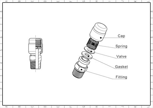 1-Pack Rear Differential Breather Vent, Rear Diff Vent Breather Hose Compatible with Toyota Tacoma Tundra 4Runner Corona Cressida Previa Starlet T100 Tercel Sequoia FJ Cruiser T100 Pickup Van in Saudi Arabia