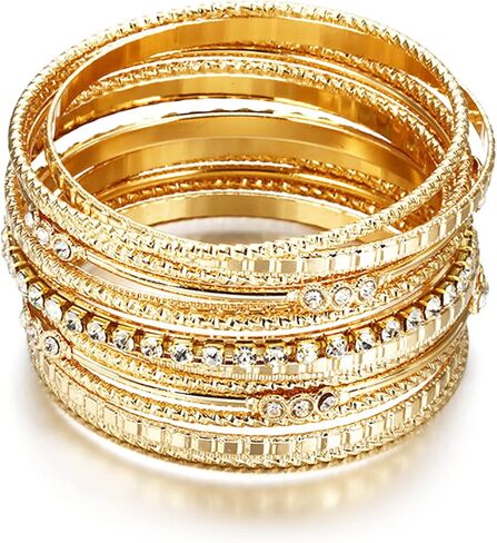 Long tiantian Gold Bracelet Stack Chunky Gold Bracelet for Women Dainty Gold Bracelets Pulseras Para Mujer Chain Link Stackable Bracelets for Women Gold Jewelry in Saudi Arabia