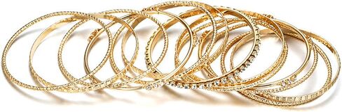 Long tiantian Gold Bracelet Stack Chunky Gold Bracelet for Women Dainty Gold Bracelets Pulseras Para Mujer Chain Link Stackable Bracelets for Women Gold Jewelry in Saudi Arabia