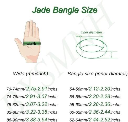سوار الإسورة الجادي البورمي الطبيعي للنساء ، الجليد العائم من الزهرة الأخضر الأساور المجوهرات مع الشهادة (الحجم: 54 مم-55 ملم) in Kuwait