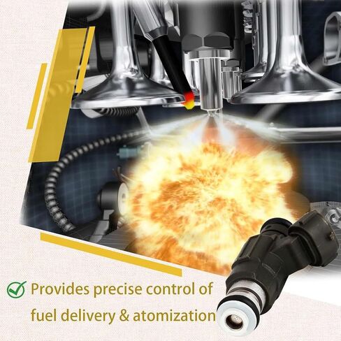 FBJC100 OE 3.5L Fuel Injectors,Compatible with/Infiniti G35 FX35 I30 2003 2004,Compatible with/Nissan 350Z Pathfinder Maxima 2000 2001 2002 2003 2004 |3.5 V6| |4 Holes| |Set of 6| in Saudi Arabia