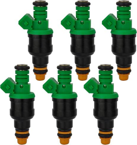 6pcs حقن حقن الوقود لعام 1998 1999 2000 فورد رينجر مازدا B3000 3.0L V6 GAS FJ301 F87E9F593B2A F87Z9F593BA F87Z9F593BB F87Z9F593JA ZZP113250 ZZP11320A in Saudi Arabia
