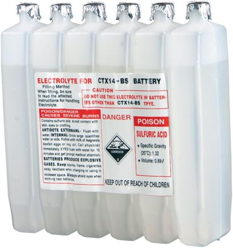WPS Sealed Battery Electrolyte Pack 900CC CTX in Saudi Arabia
