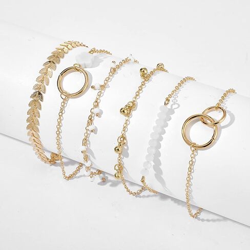 سوار ذهبي طويل Tiantian سوار ذهبي مكتنزة للنساء الأساور الذهب الذهب Pulseras Para Mujer سلسلة الأساور القابلة للتكديس للنساء المجوهرات الذهبية in Saudi Arabia