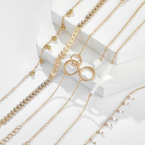 سوار ذهبي طويل Tiantian سوار ذهبي مكتنزة للنساء الأساور الذهب الذهب Pulseras Para Mujer سلسلة الأساور القابلة للتكديس للنساء المجوهرات الذهبية in Saudi Arabia
