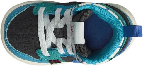 Jordan 1 Mid SS (TD) SIZE's Toddler's Shoes-8 ، Anthracite/Glacier Blue in Saudi Arabia