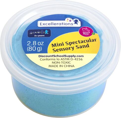 Excellerations Mini Spectacular Sensory Sand Set of 8 - Party Favors, Sensory Toys for Kids, Fidget Kit in Saudi Arabia