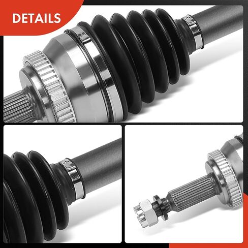 A-Premium CV Axle Shaft Assembly Compatible with Hyundai Genesis Coupe 2010 2011 2012, Rear Right Passenger Side, Replace# 496502M100 in Kuwait