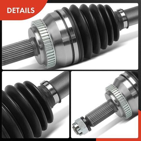 A-Premium CV Axle Shaft Assembly Compatible with Hyundai Genesis Coupe 2010 2011 2012, Rear Right Passenger Side, Replace# 496502M100 in Kuwait