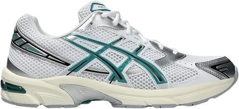 ASICS Unisex GEL-1130 SPORTSTYLE Shoes, 8.5, WHITE/RAINY LAKE in Saudi Arabia