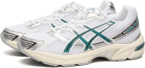 ASICS Unisex GEL-1130 SPORTSTYLE Shoes, 8.5, WHITE/RAINY LAKE in Saudi Arabia