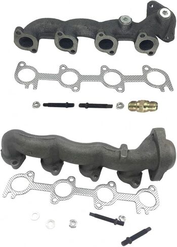 مشعبات العادم L&R W قطع غيار بديل لعام 1997-1998 فورد F150 4.6L V8 F65Z9430B 31B in Saudi Arabia
