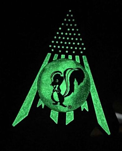 Skunk Works® F-117 Nighthawk Patch, 5 inch, PVC, Hook and Loop Backing in Saudi Arabia