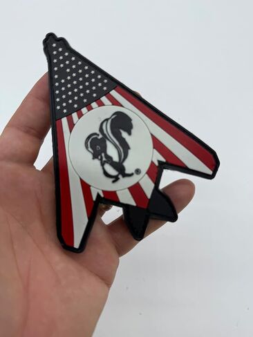 Skunk Works® F-117 Nighthawk Patch, 5 inch, PVC, Hook and Loop Backing in Saudi Arabia