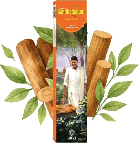 APPU'S Gandhadagudi Blissful Lavender Incense Sticks – 100g | Handmade, Toxin-Free, Long-Lasting Fragrance | Natural Resin Aroma for Meditation, Yoga & Home Use in Saudi Arabia