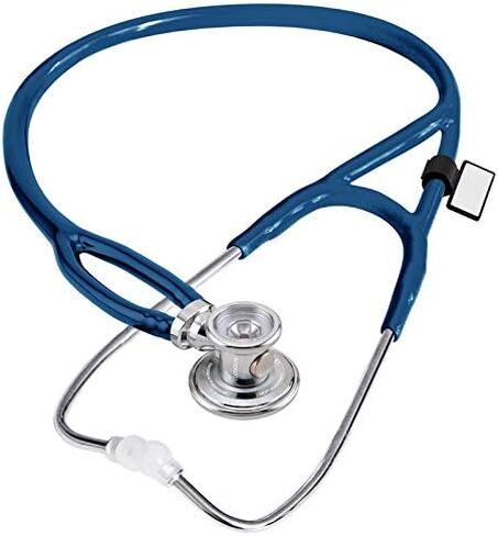 MDF Instruments SpragueX Redesigned Rappaport Stethoscope with Adult,Pediatric&Infant Convertible chestpiece-Free-Parts-for-Life&All Black(MDF767X-BO) in Saudi Arabia