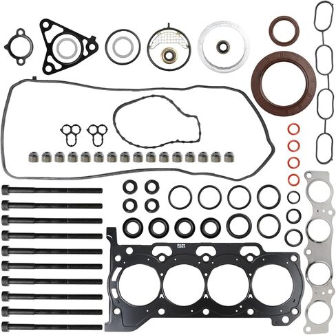 Carbhub Engine Cylinder Head Gasket with Bolts Set Compatible with Toyota Prius V Compatible with Lexus CT200h 1.8L 2ZRFXE Replaces HS26515PT-1 CS26515 HBTO055 HS2061 SL1000 in Saudi Arabia