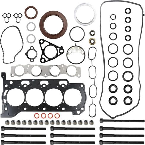 Carbhub Engine Cylinder Head Gasket with Bolts Set Compatible with Toyota Prius V Compatible with Lexus CT200h 1.8L 2ZRFXE Replaces HS26515PT-1 CS26515 HBTO055 HS2061 SL1000 in Saudi Arabia