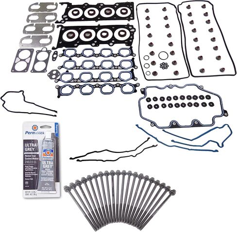 CPWK371 Head Gasket Set Bolt Kit Fits: 96-07 Ford Mustang SVT Cobra 4.6L V8 DOHC 32v INTECH in Saudi Arabia