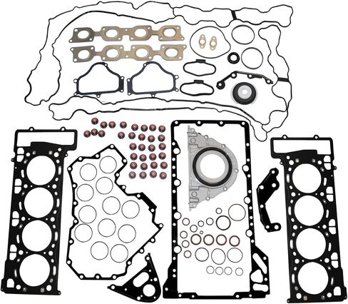 XQSMWF N63 Engine Overhaul Head Gasket Set 11127567765 Compatible with BMW 550i 650i 750Li X5 X6 E70 E71 F10 F02 F07 Replace 11-12-7-567-765 11147583221 in Saudi Arabia