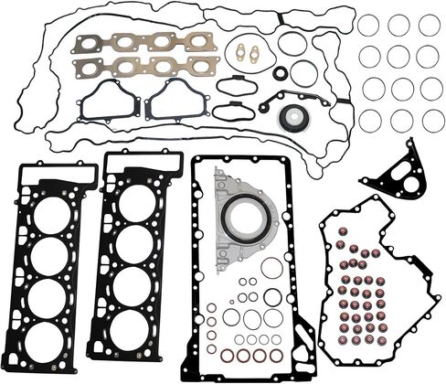 XQSMWF N63 Engine Overhaul Head Gasket Set 11127567765 Compatible with BMW 550i 650i 750Li X5 X6 E70 E71 F10 F02 F07 Replace 11-12-7-567-765 11147583221 in Saudi Arabia