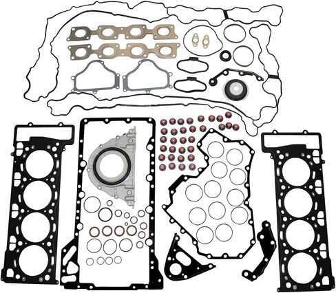 XQSMWF N63 Engine Overhaul Head Gasket Set 11127567765 Compatible with BMW 550i 650i 750Li X5 X6 E70 E71 F10 F02 F07 Replace 11-12-7-567-765 11147583221 in Saudi Arabia