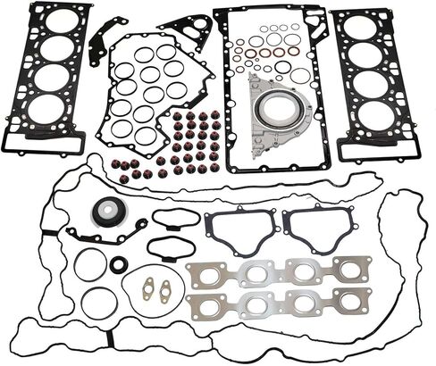 XQSMWF N63 Engine Overhaul Head Gasket Set 11127567765 Compatible with BMW 550i 650i 750Li X5 X6 E70 E71 F10 F02 F07 Replace 11-12-7-567-765 11147583221 in Saudi Arabia