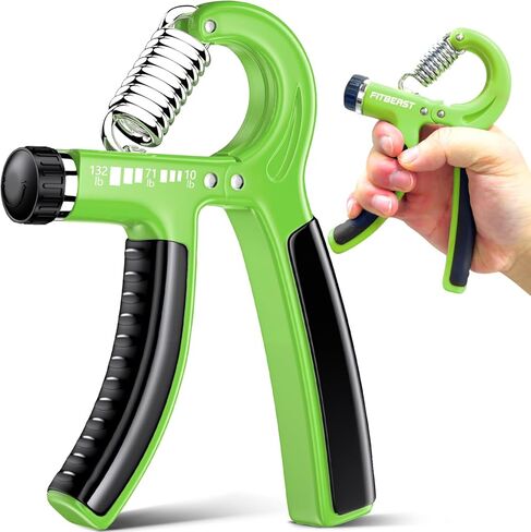 FitBeast Grip Strengthener Forearm Strengthener, Adjustable Hand Grip Strengthener for Strength Training & Rehabilitation, 10-132 lbs Resistance, Ideal for Athletes and Physical Therapy (1 Piece) in Kuwait