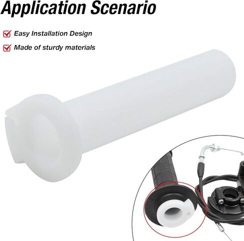 7/8 Inch (22 MM) ID Twist Throttle Accelerator Grip Tube for 110cc 125cc 140cc Motorcycle Pit Bike Quad Dirt Pocket Bike Scooter Mini Choopers in Saudi Arabia