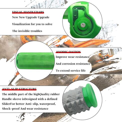 Motorcycle Throttle Assembly,7/8" Quick Twist Throttle Grips with Throttle Cable Aluminum Alloy Universal for CRF KLX SSR TTR 110 125 150 250cc Dirt Pit Bike ATV Mini Bike in Kuwait