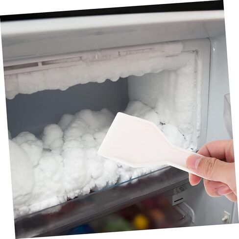 Beaupretty Pizza Spatula Icebox Refrigerator Ice Shovel Ice Scraper Defroster Ice Removal Scooper Snow Frost Remover Tools for Windshield Fridge Scraper Tool Cake Spatula in Kuwait