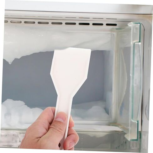 Beaupretty Pizza Spatula Icebox Refrigerator Ice Shovel Ice Scraper Defroster Ice Removal Scooper Snow Frost Remover Tools for Windshield Fridge Scraper Tool Cake Spatula in Kuwait