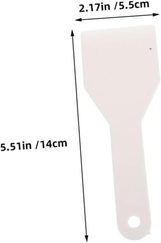 Beaupretty Pizza Spatula Icebox Refrigerator Ice Shovel Ice Scraper Defroster Ice Removal Scooper Snow Frost Remover Tools for Windshield Fridge Scraper Tool Cake Spatula in Kuwait