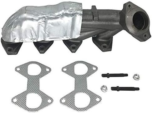 Left Driver Side Exhaust Manifold - Compatible with 2004-2010 Ford F-150 5.4L V8 in Saudi Arabia