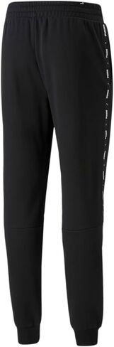 PUMA Mens Essential Tape Fleece Sweatpants Casual - Black in Saudi Arabia