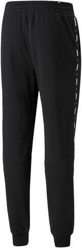 PUMA Mens Essential Tape Fleece Sweatpants Casual - Black in Saudi Arabia