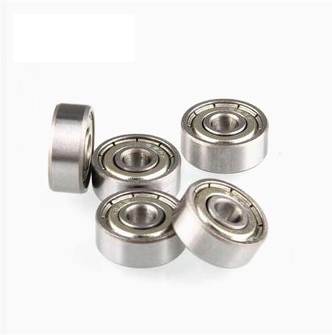 624zz 624-2rs تحمل ABEC-1 5/10pcs 4x13x5 مم آلة قطع الأسلاك مصغرة 624-2z محامل الكرة 624 RS EMQ Z3V3 (5pcs ، 624zz) in Kuwait
