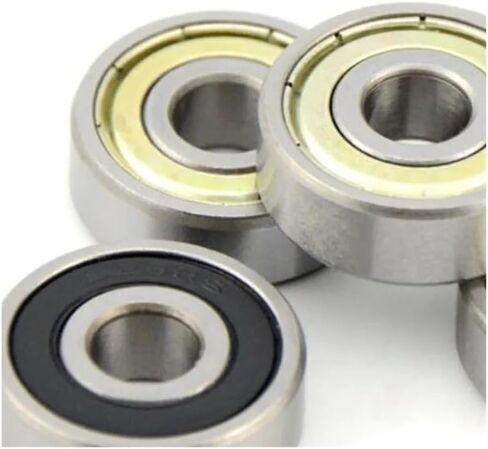 624zz 624-2rs تحمل ABEC-1 5/10pcs 4x13x5 مم آلة قطع الأسلاك مصغرة 624-2z محامل الكرة 624 RS EMQ Z3V3 (5pcs ، 624zz) in Kuwait