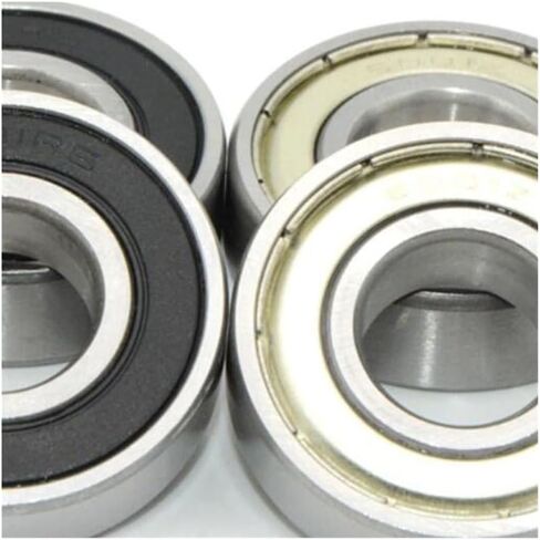 2/4pcs 6202-2rs 6202zz محامل كرة الأخدود العميقة 15x35x11mm 6202rs 6202z 2z من الصلب الكروم المزدوج المختوم (4pcs ، 6202zz) in Kuwait