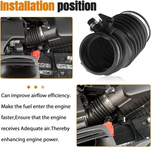17228R8AA00 Air Intake Hose Fit for Acura RDX 3.5L 2013 2014 2015 2016 2017 2018 - Intake Filter Tube Replaces 17228-R8A-A00 in Saudi Arabia